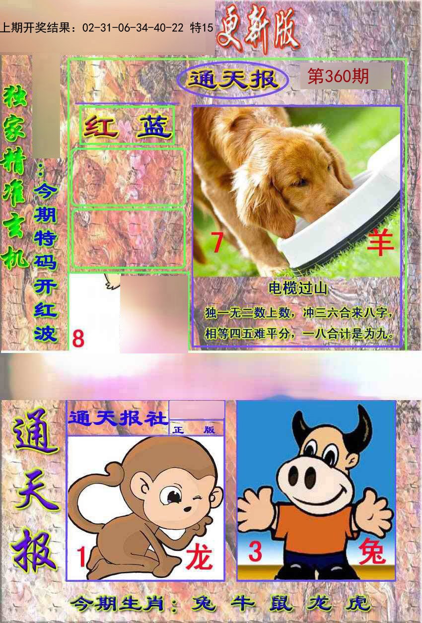 2024360期新通报