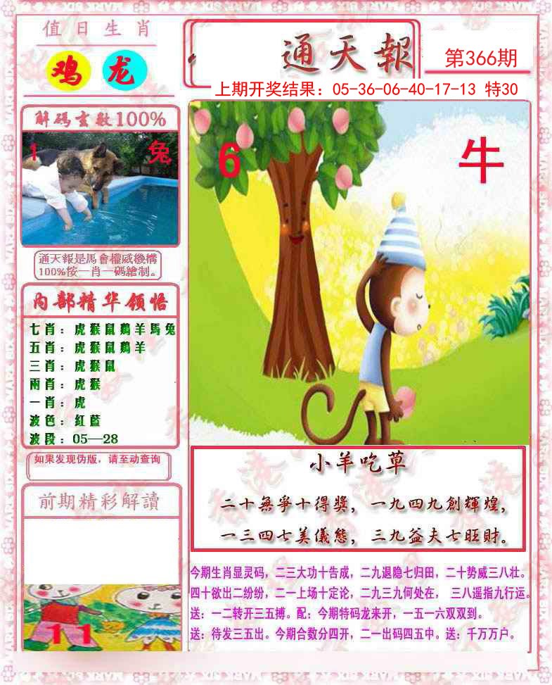 2024366期马经通天报