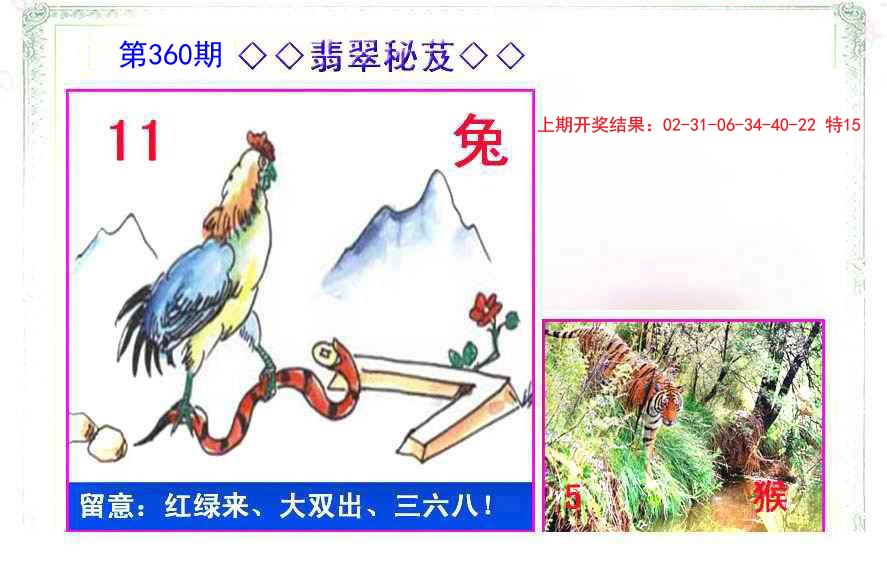 2024360期翡翠报