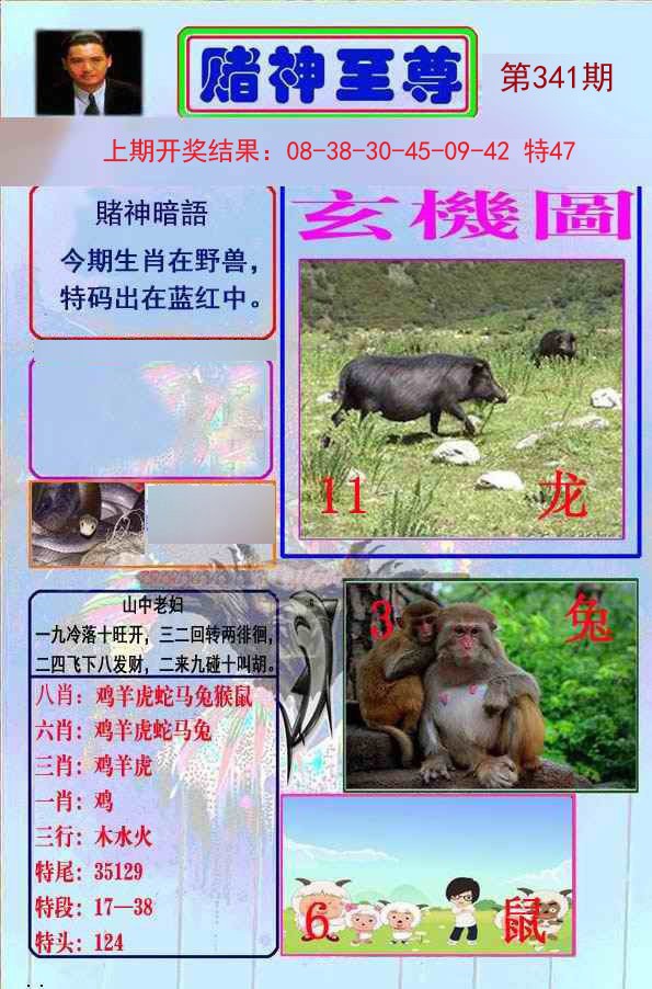 2024341期赌神至尊
