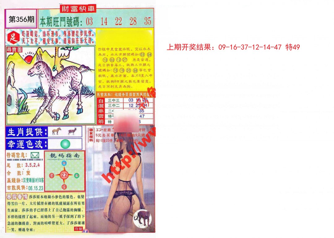 2024356期财富快车