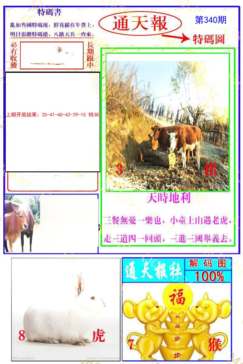 2024340期通天特解图