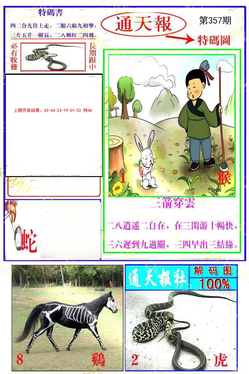 2024357期通天特解图