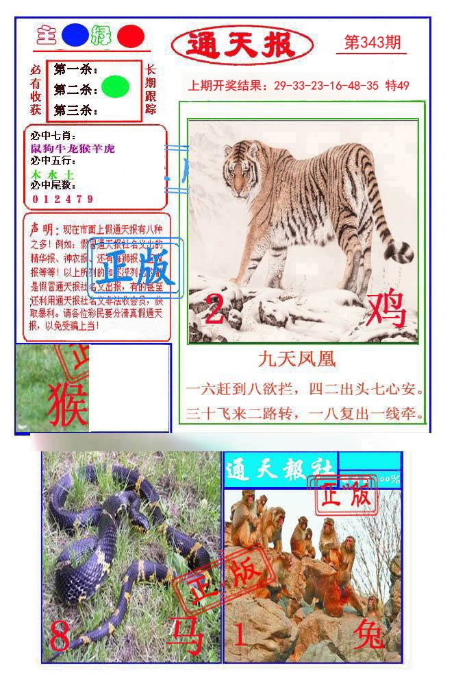2024343期通天杀波图1