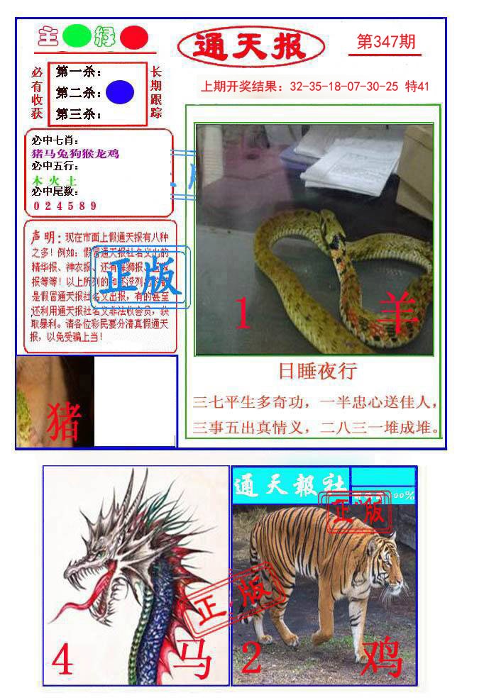 2024347期通天杀波图1