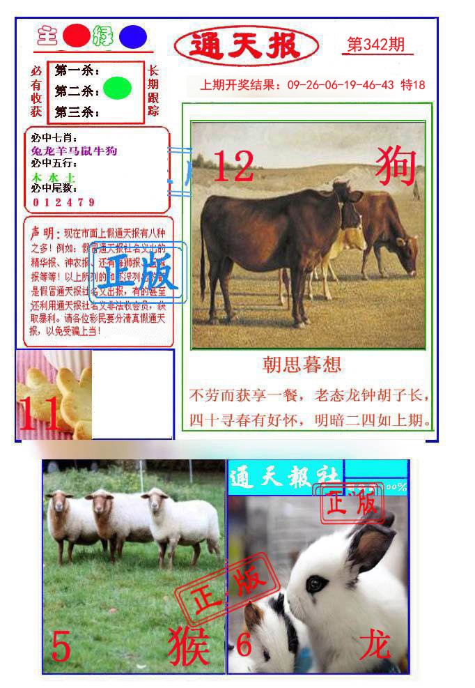 2024342期通天杀波图1