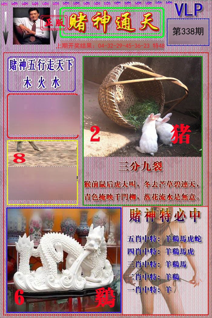 2024338期赌神通天报