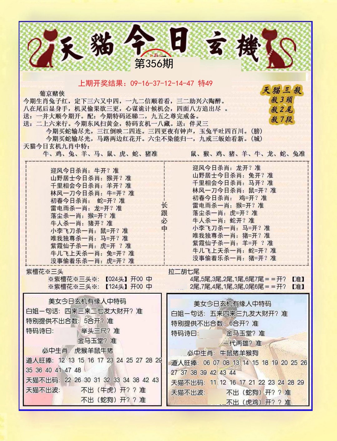2024356期今日玄机图B