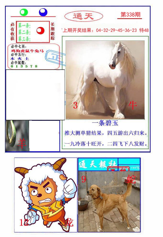 2024338期通天杀波图2
