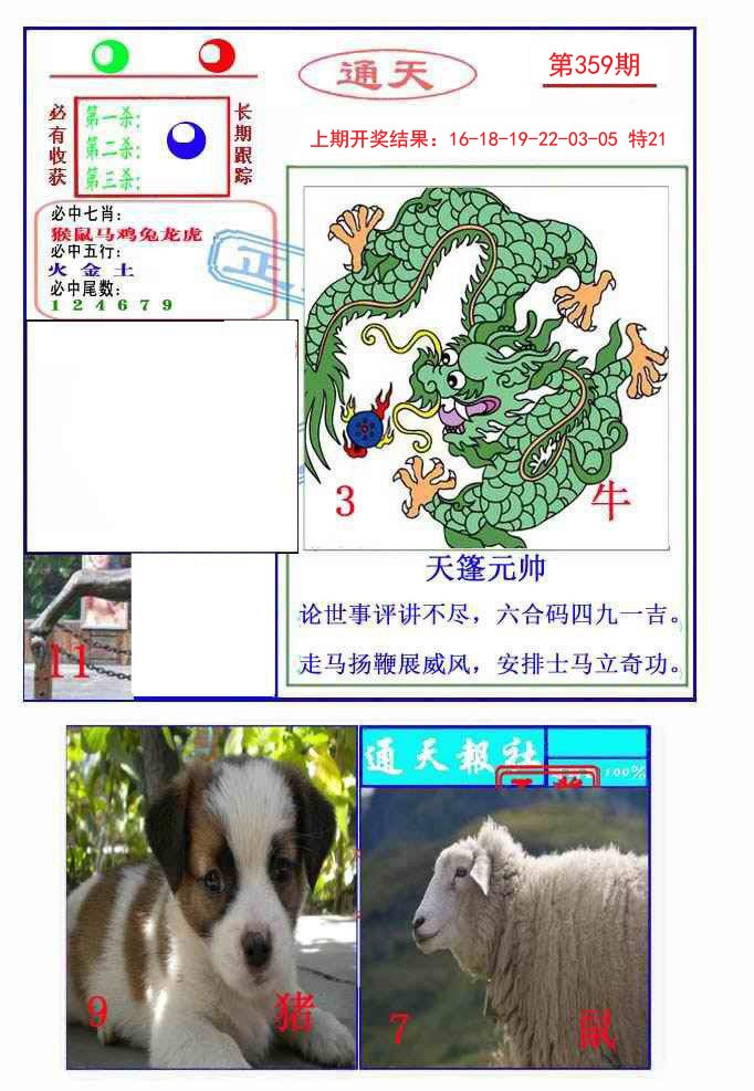 2024359期通天杀波图2