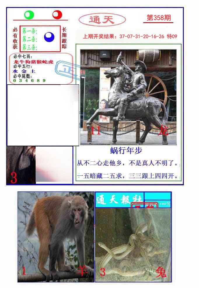 2024358期通天杀波图2