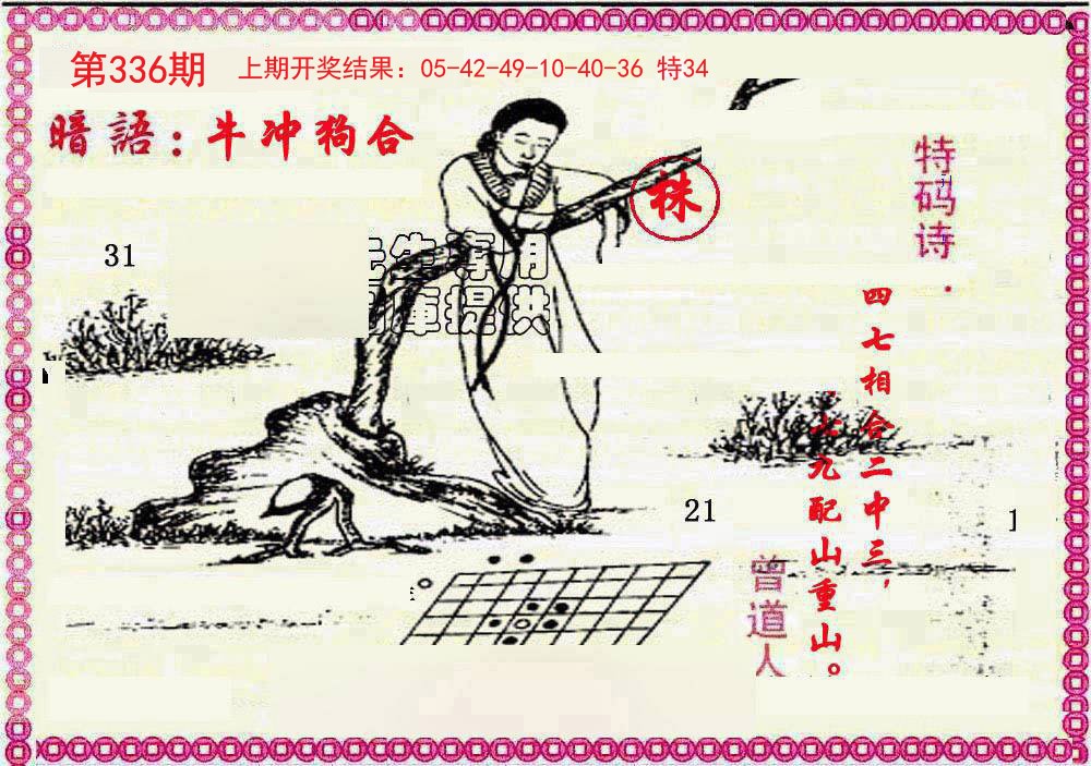 2024336期新暗语报