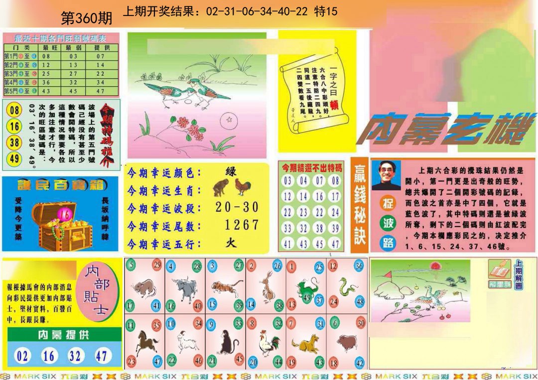 2024360期九龍内幕A(推荐)