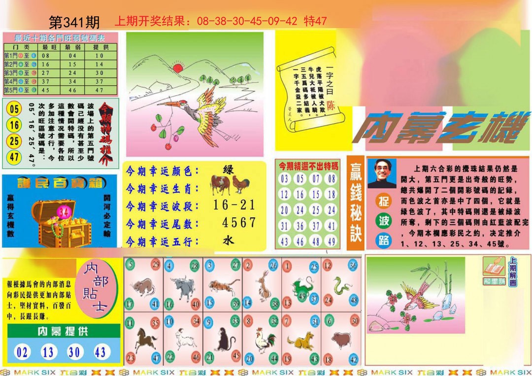 2024341期九龍内幕A(推荐)
