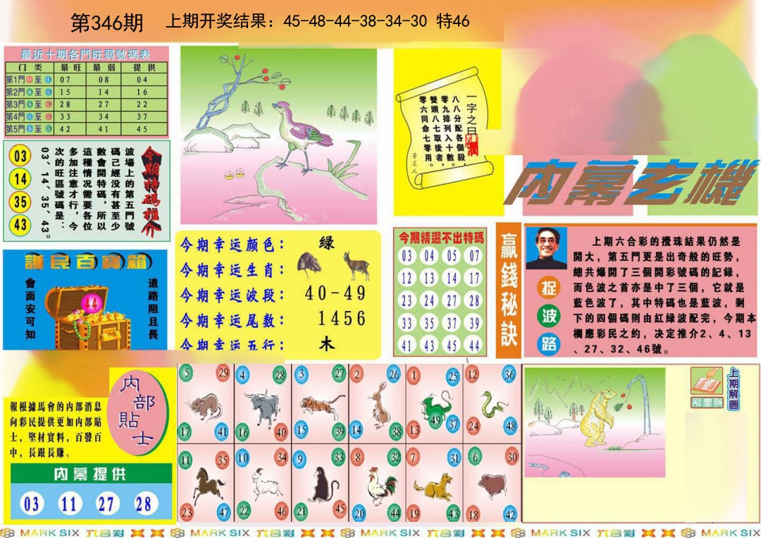 2024346期九龍内幕A(推荐)