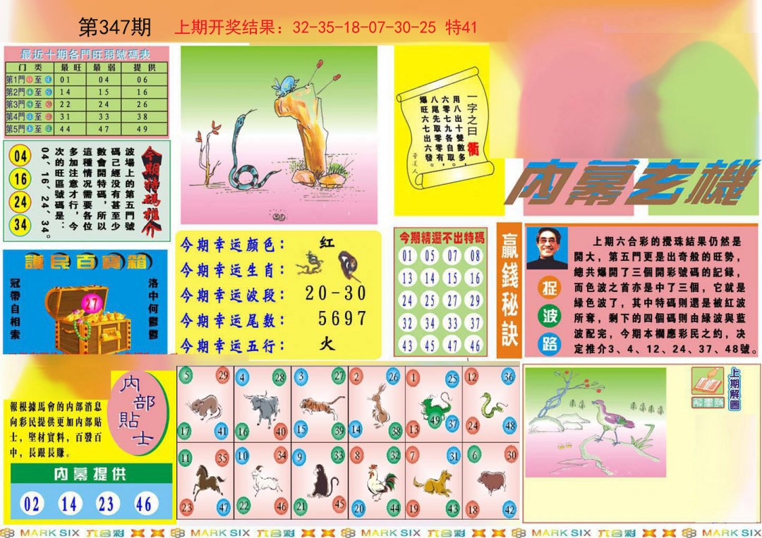 2024347期九龍内幕A(推荐)