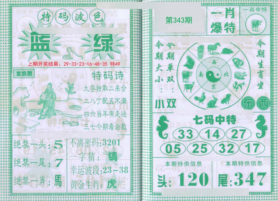 2024343期一肖爆特