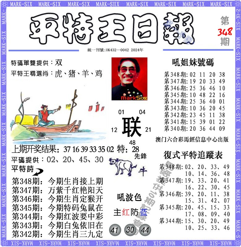 2024348期平特王日报