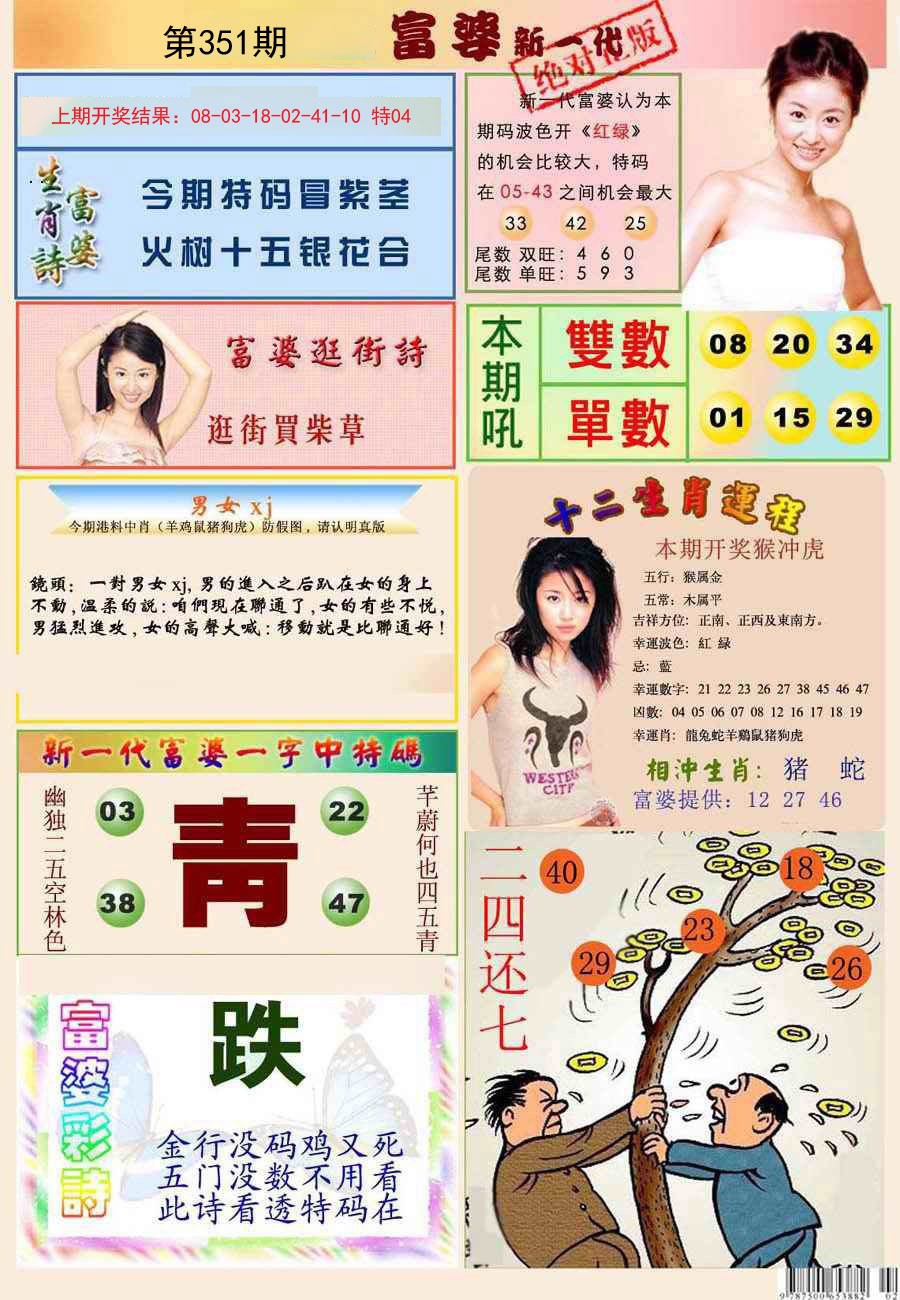 2024351期新一代富婆