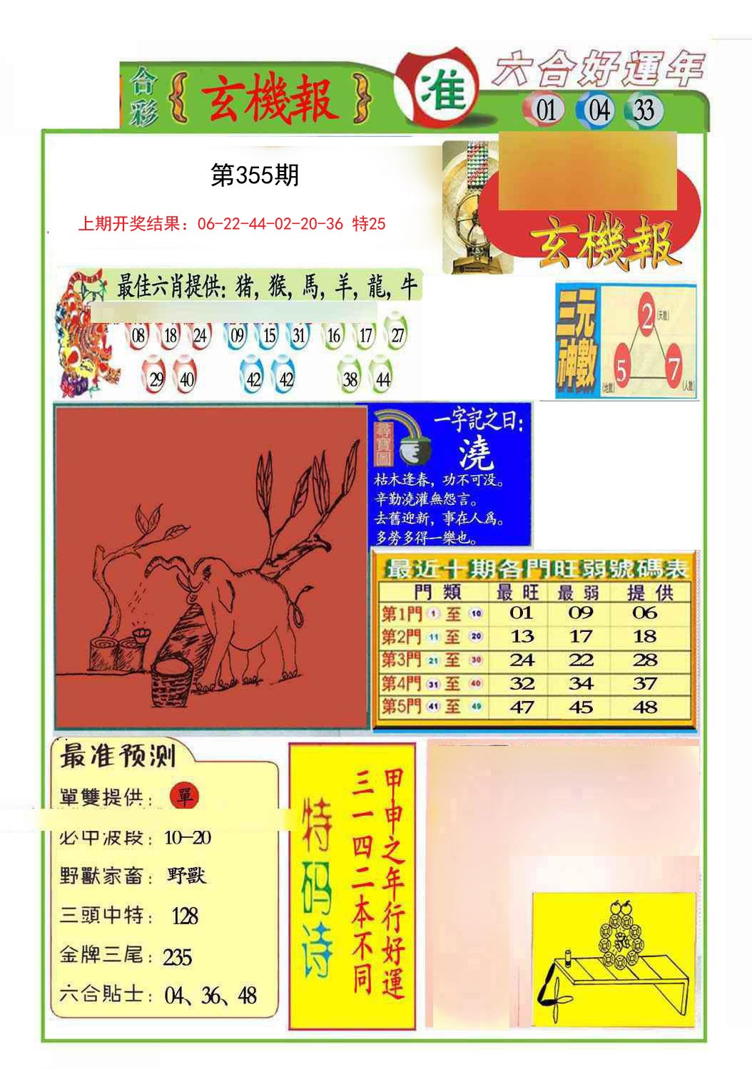 2024355期九龍玄机报(推荐)