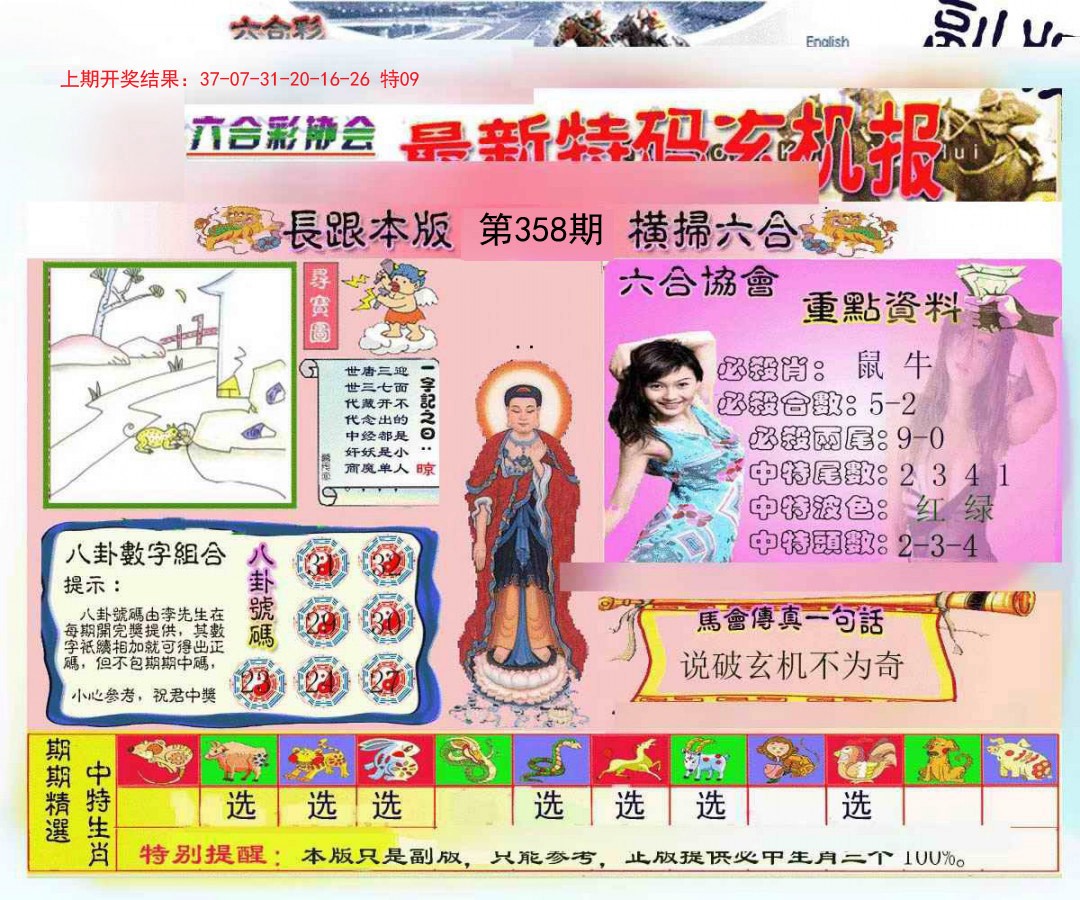 2024358期九龍内幕玄机报