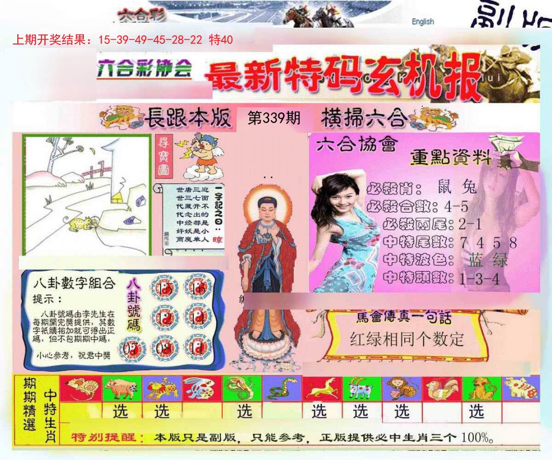 2024339期九龍内幕玄机报