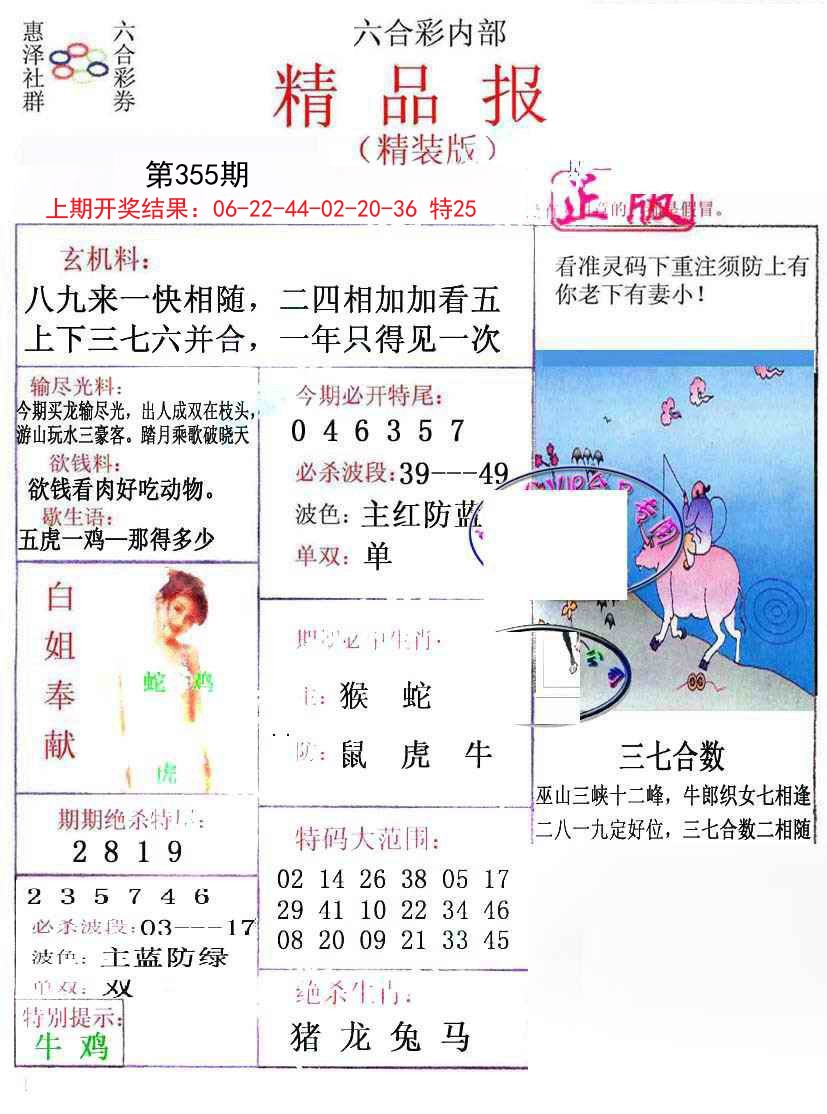 2024355期摇钱树