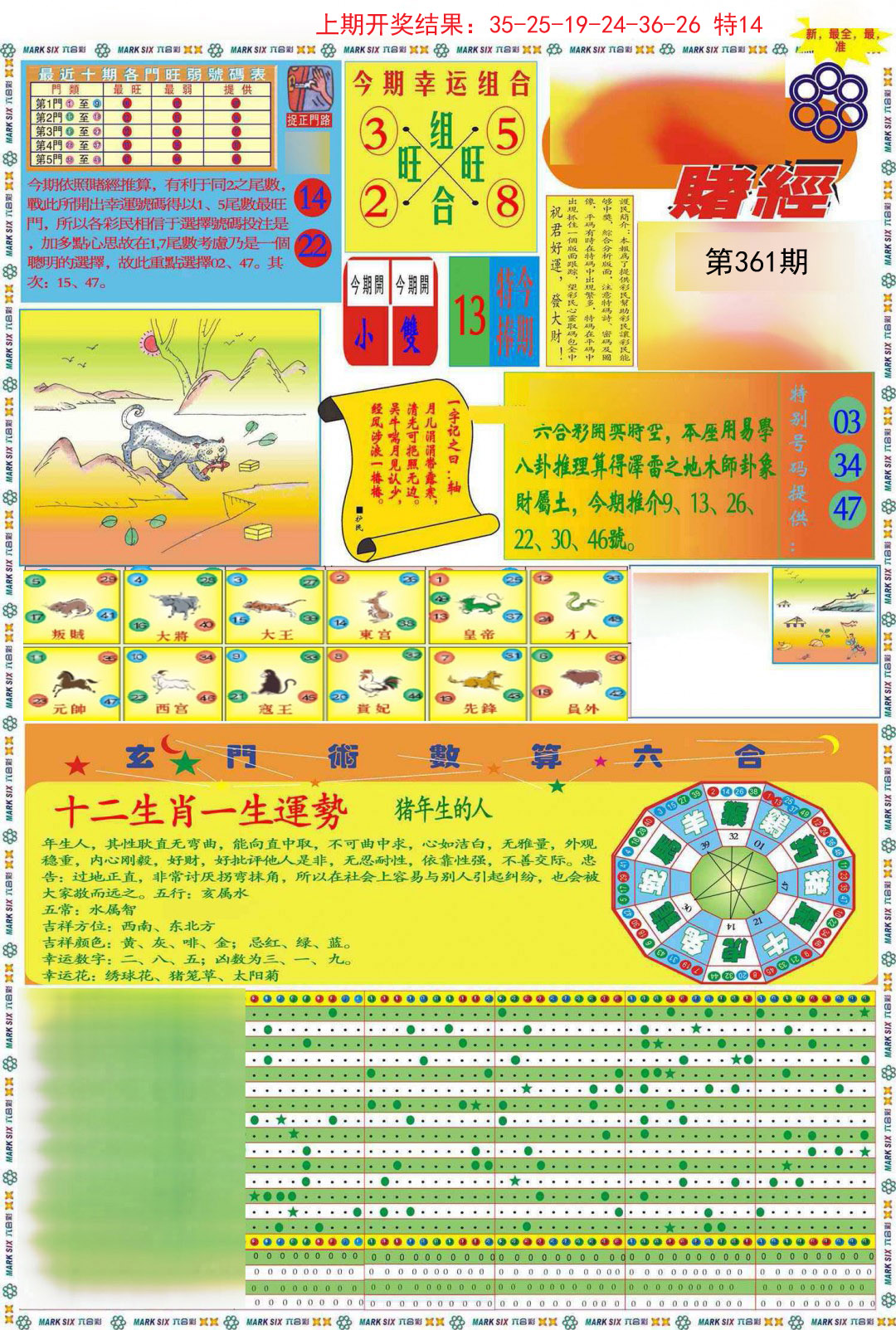 2024361期九龍赌经A(推荐)