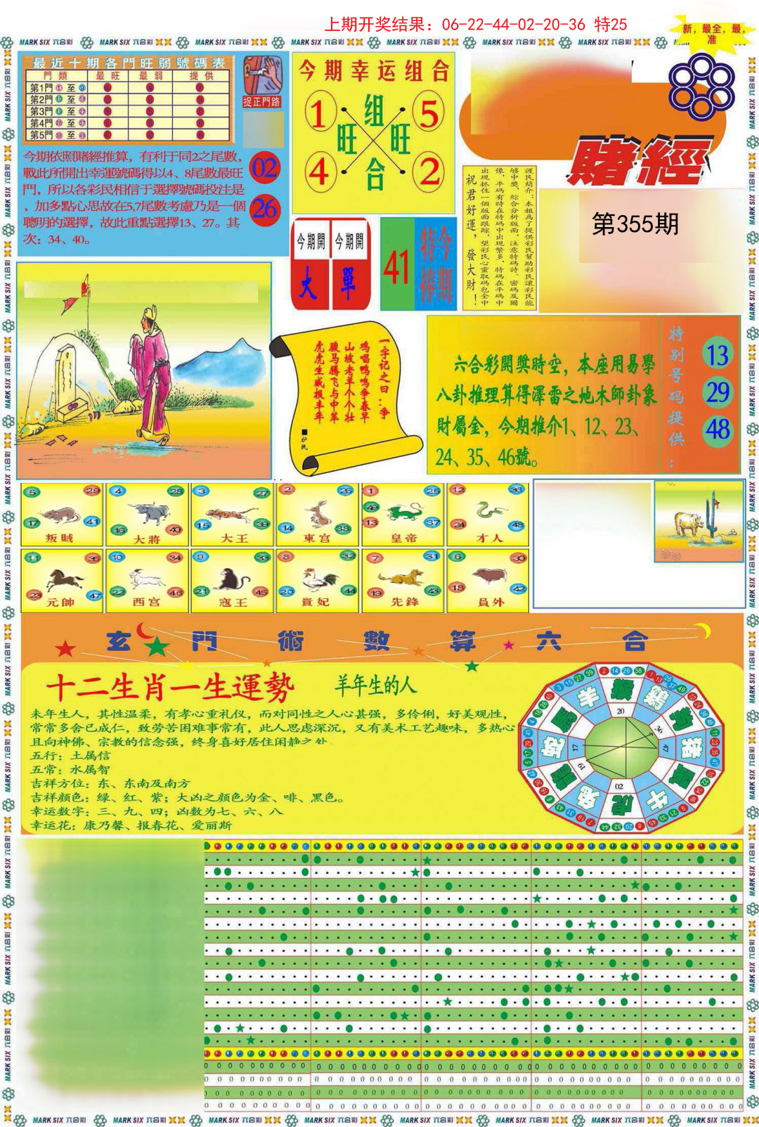2024355期九龍赌经A(推荐)