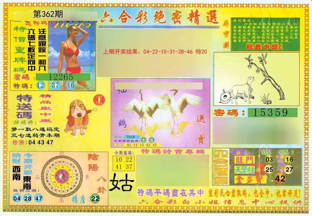 2024362期绝密精选A