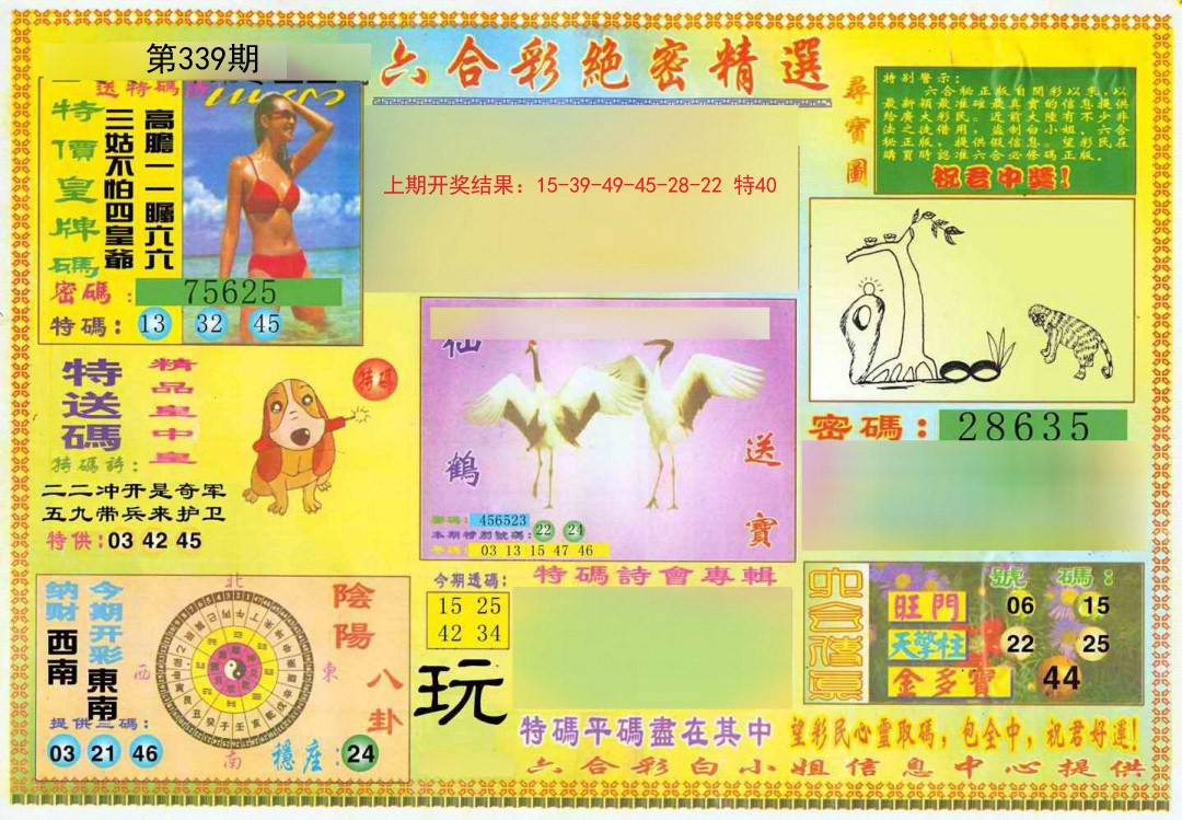 2024339期绝密精选A