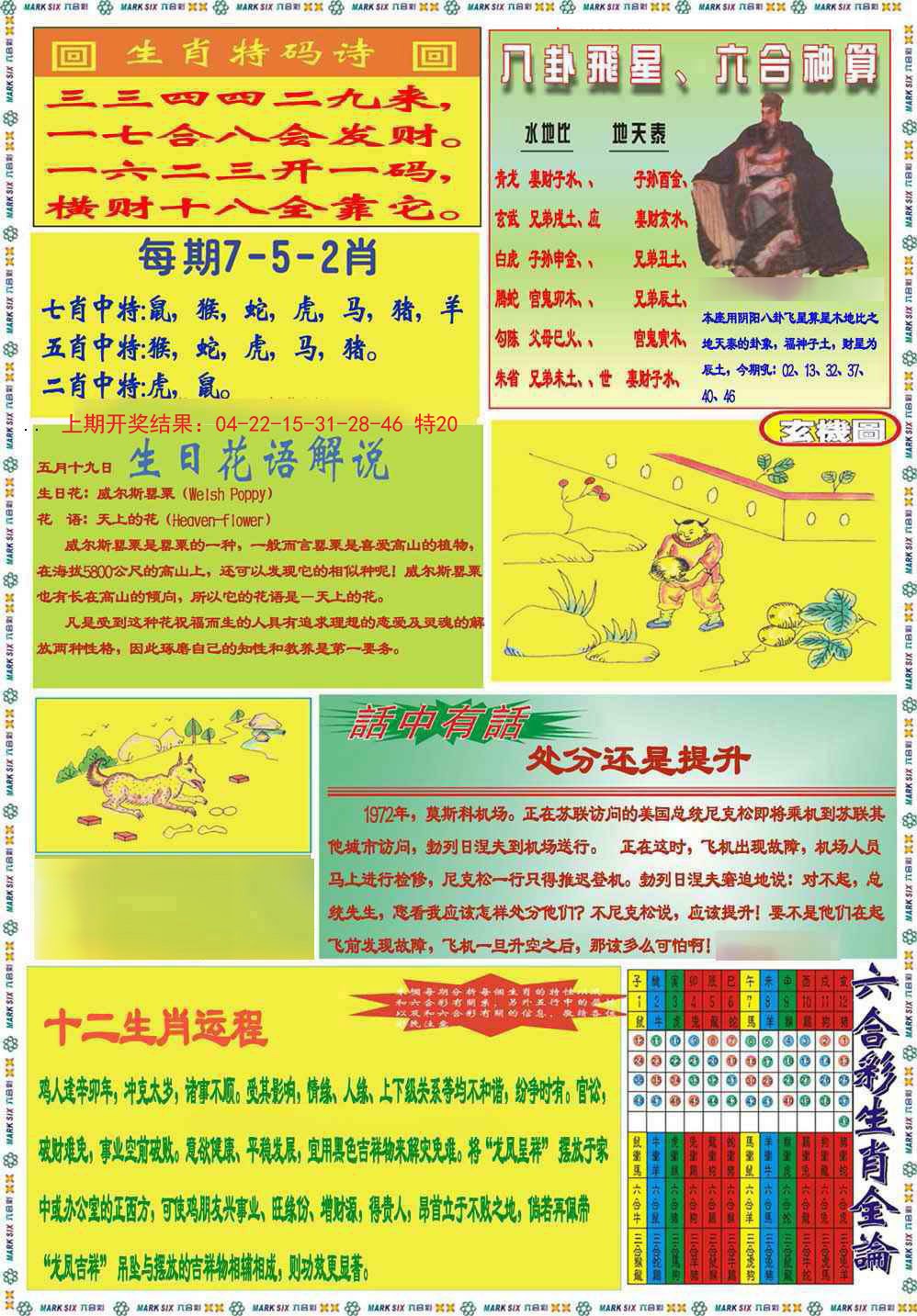 2024362期九龍马经B(推荐)