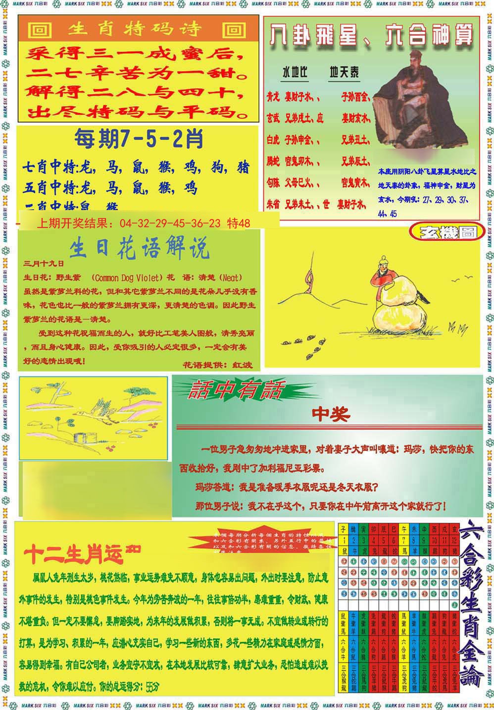 2024338期九龍马经B(推荐)