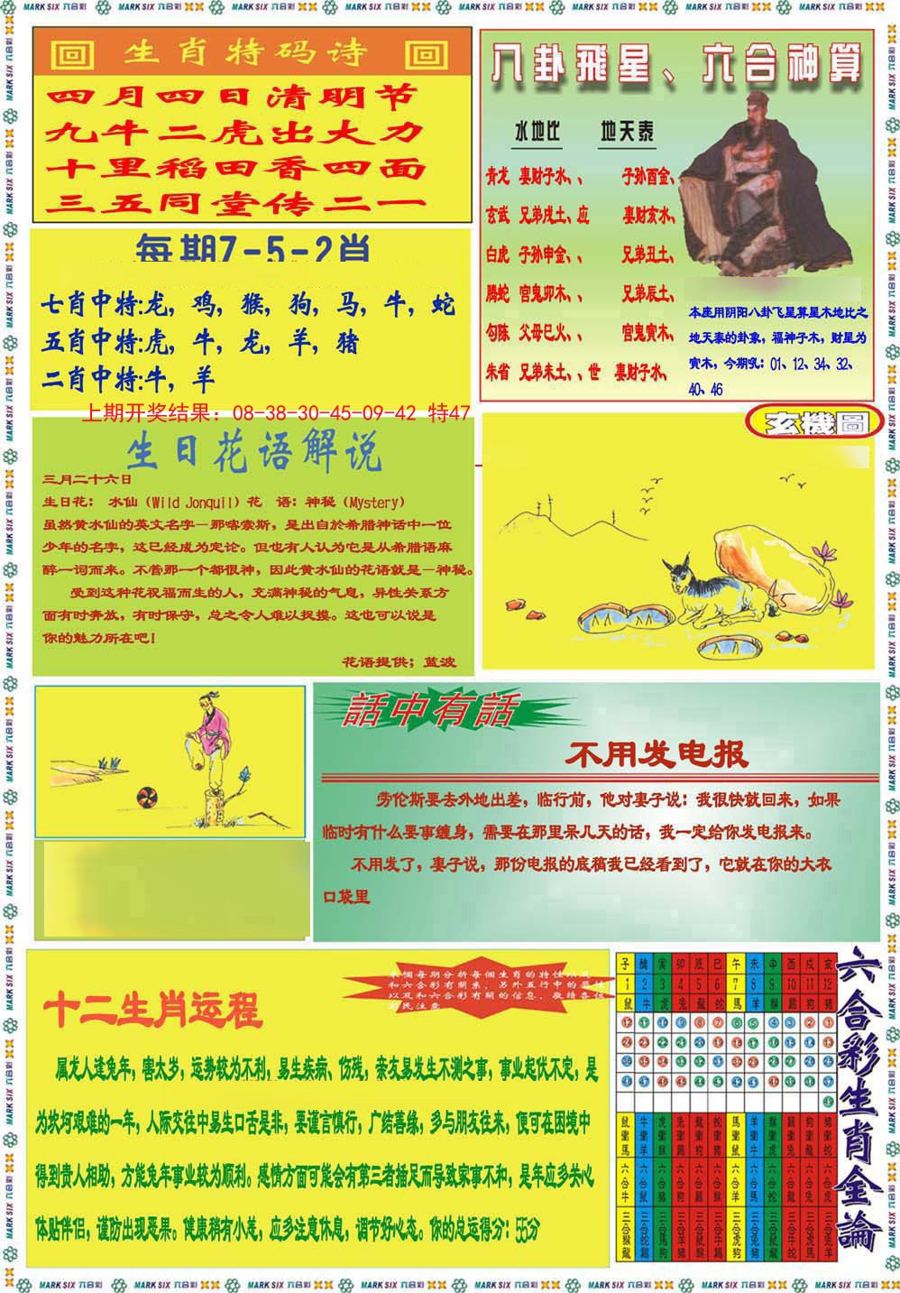 2024341期九龍马经B(推荐)