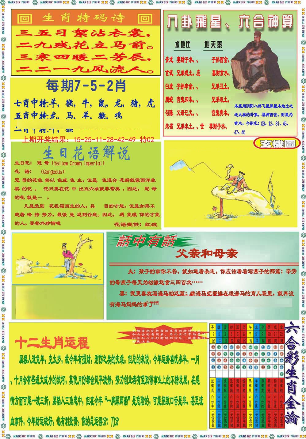 2024345期九龍马经B(推荐)