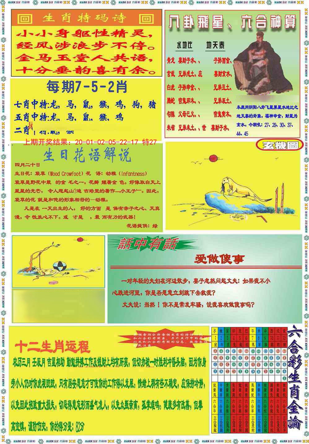 2024352期九龍马经B(推荐)