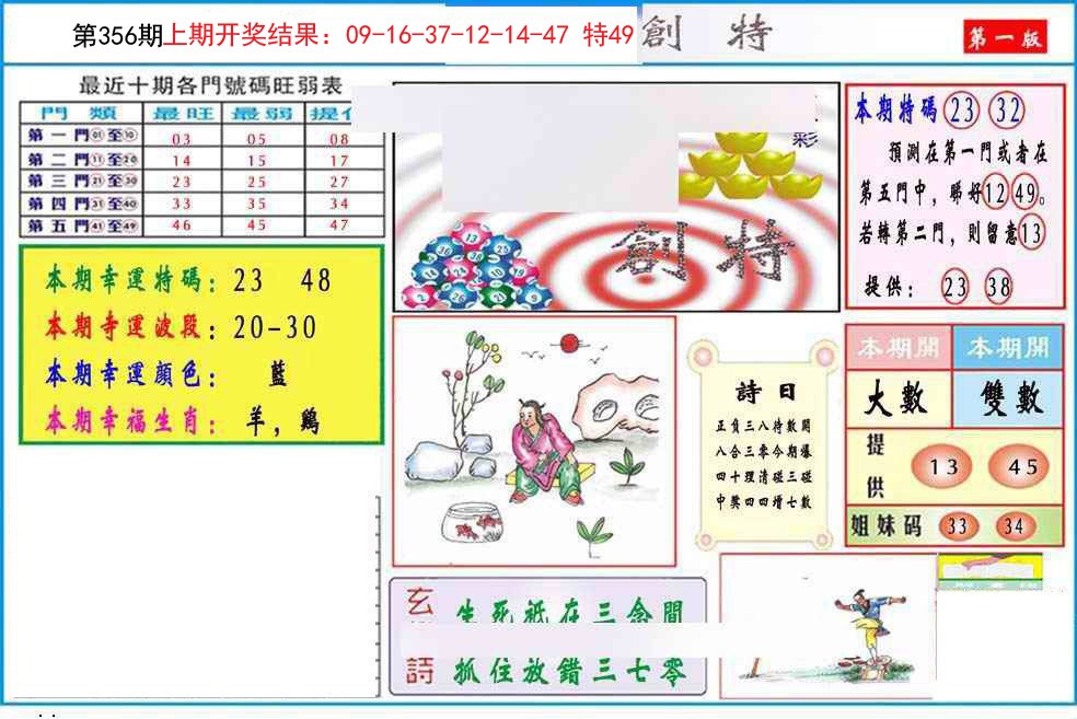 2024356期九龍创特A(推荐)