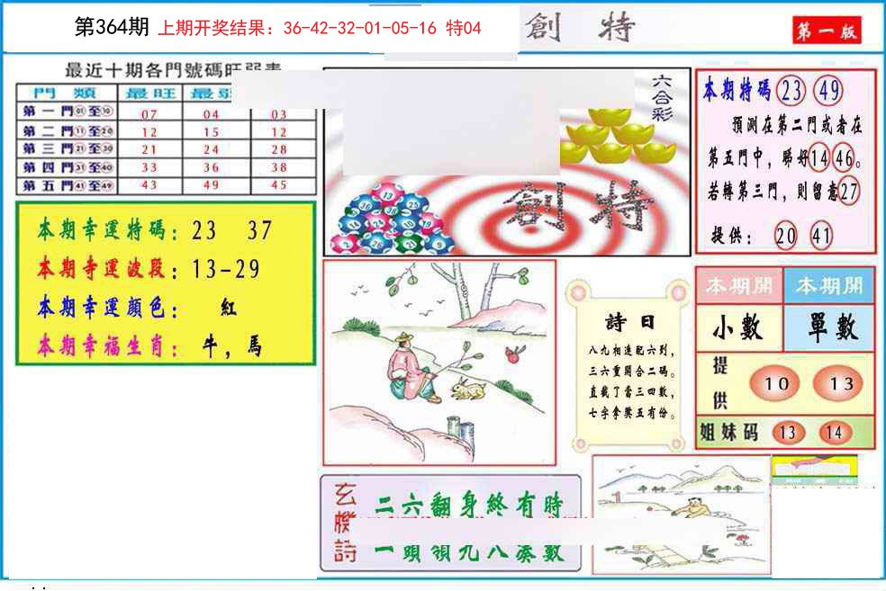 2024364期九龍创特A(推荐)