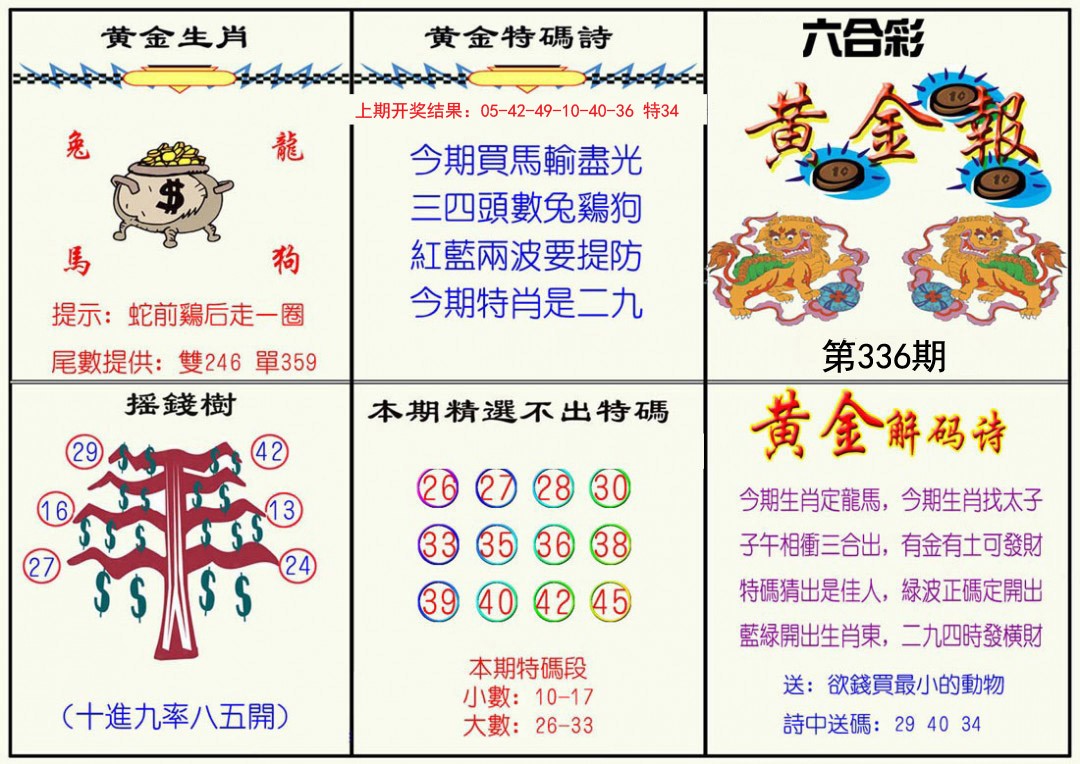 2024336期黄金报