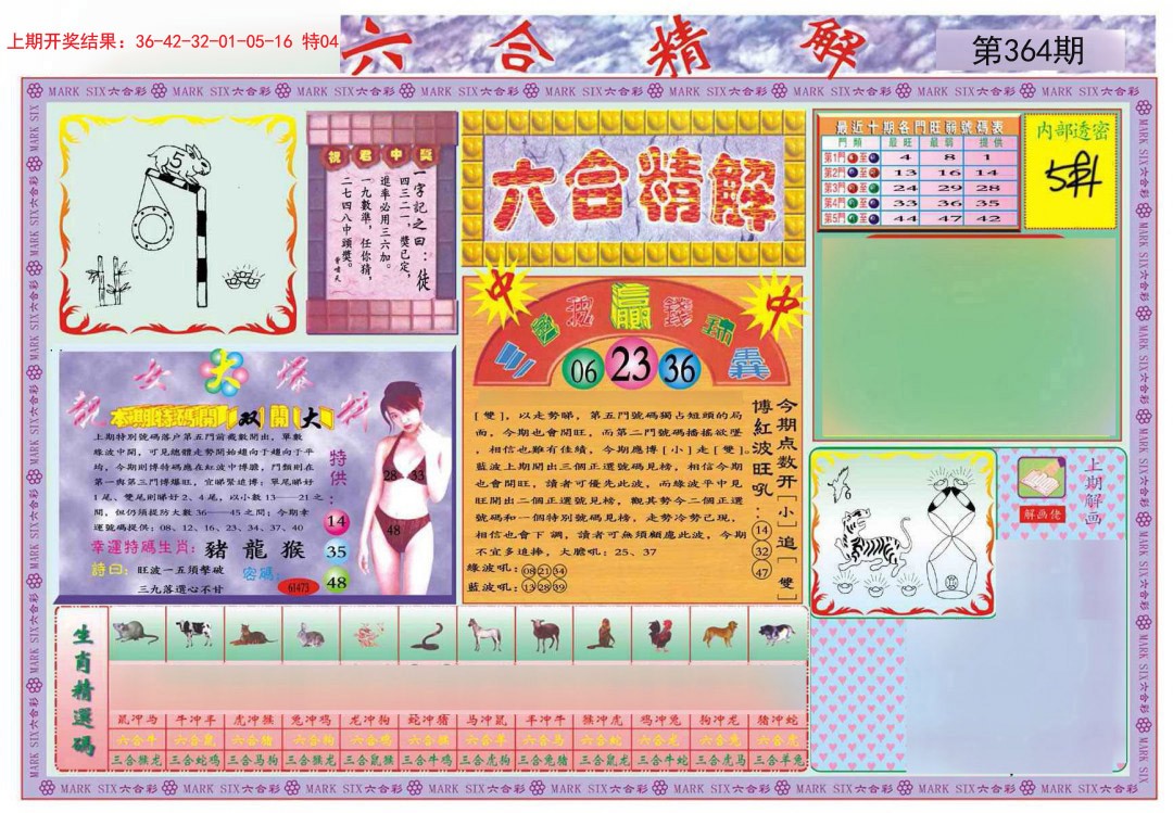 2024364期六合精解A