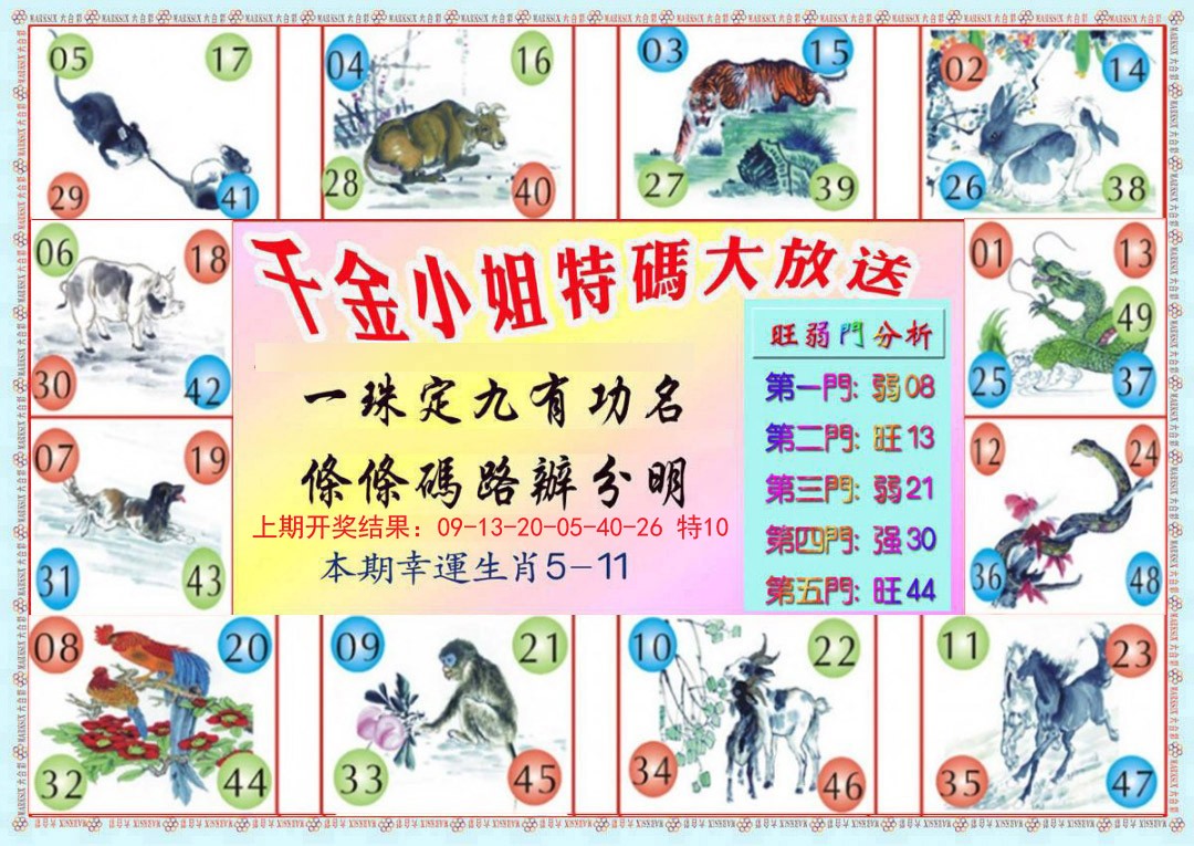 2024353期千金小姐B版