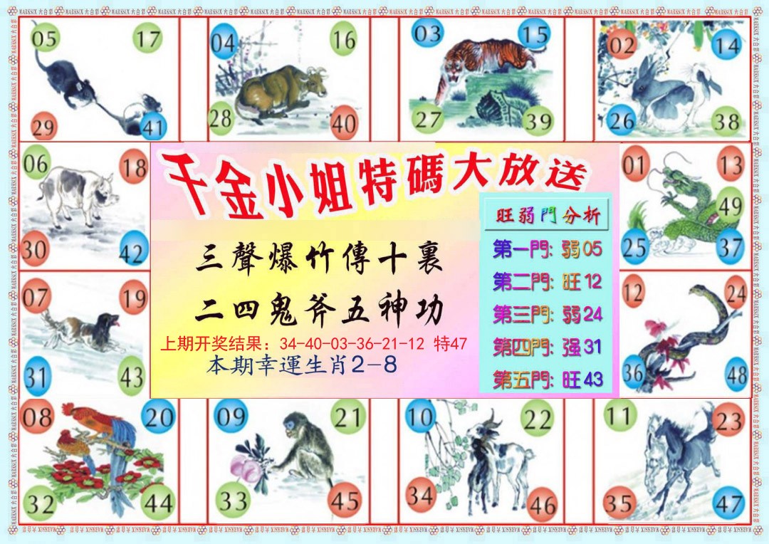 2024354期千金小姐B版