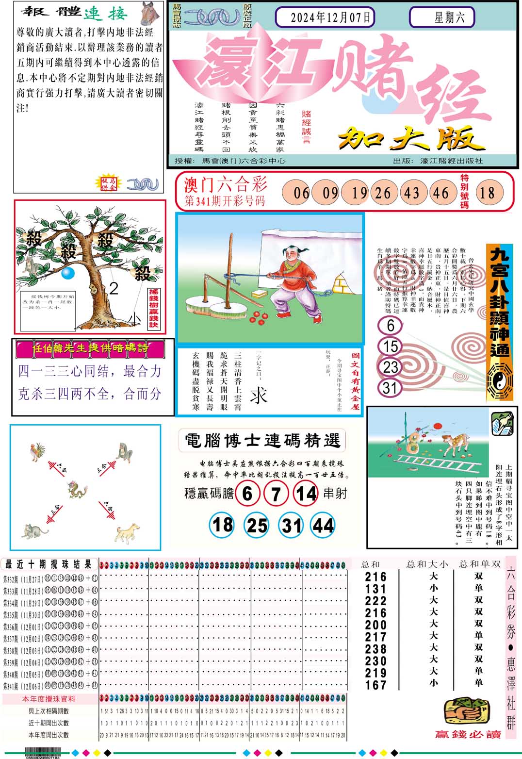 2024342期濠江赌经A加大版