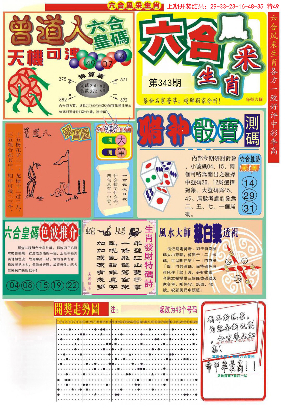 2024343期六合风采A