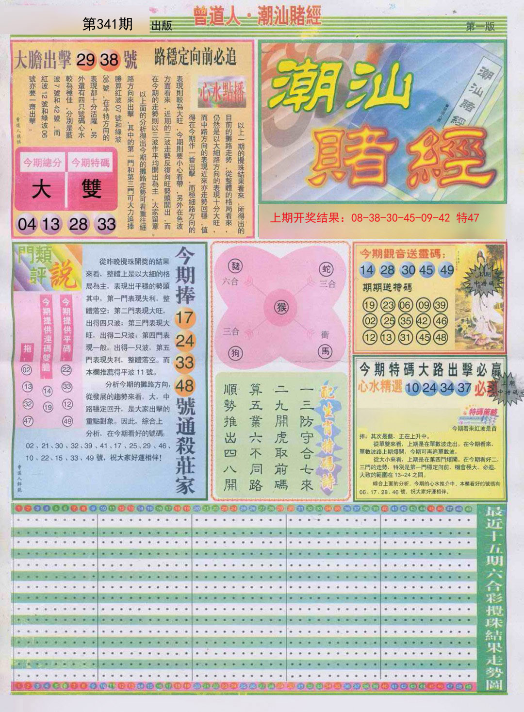 2024341期潮汕赌经A