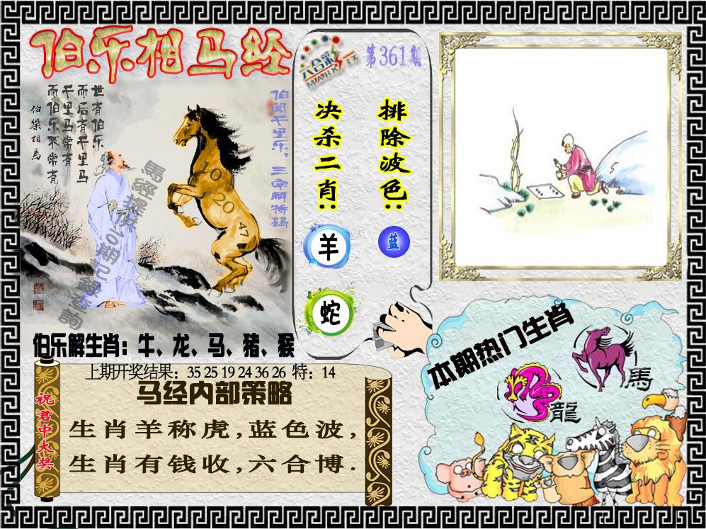 2024361期伯乐相马经