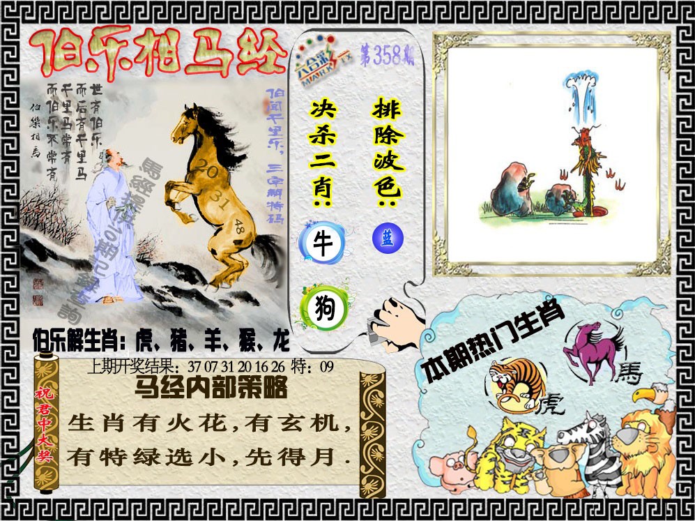 2024358期伯乐相马经