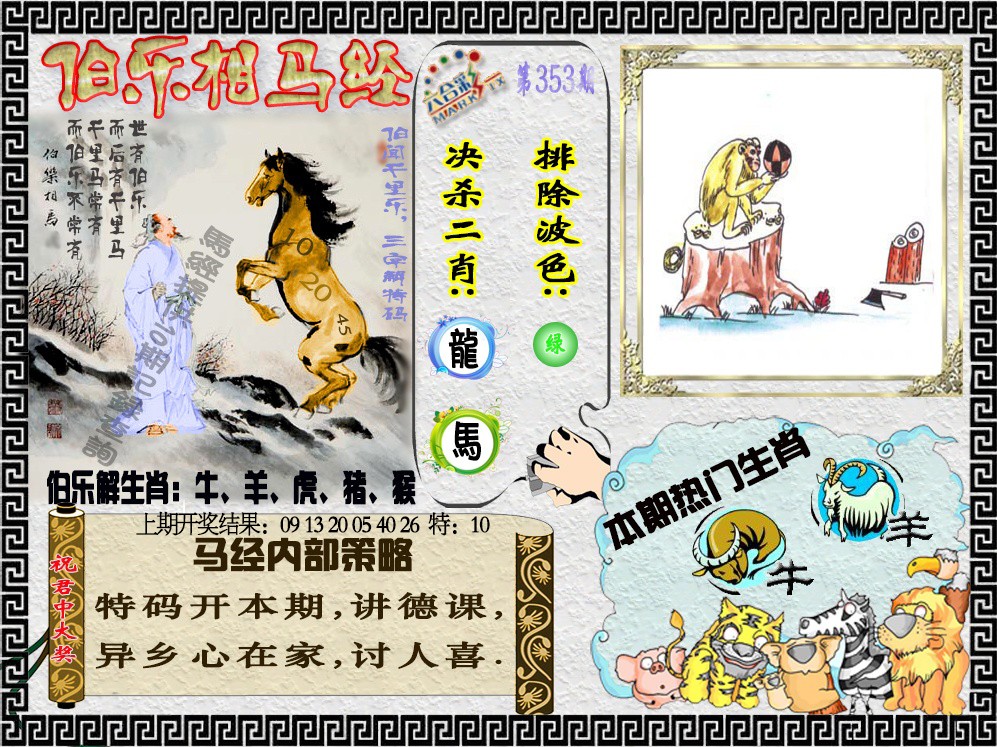 2024353期伯乐相马经