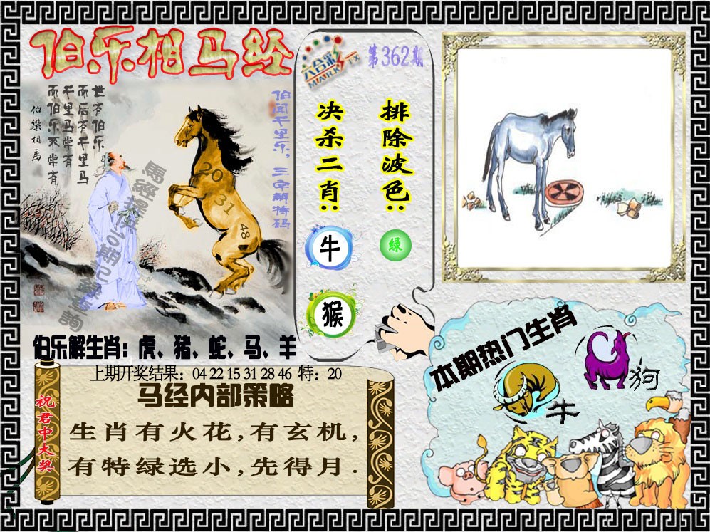 2024362期伯乐相马经