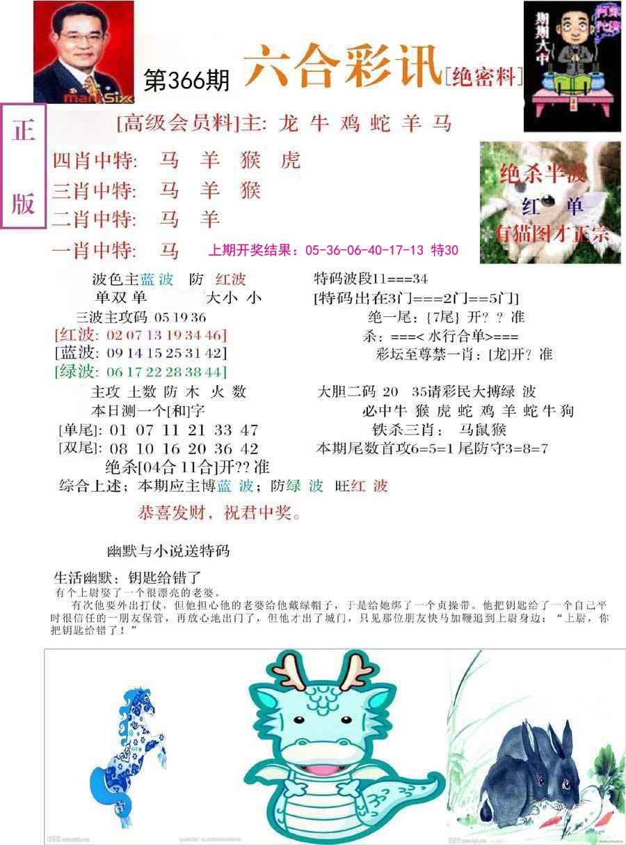 2024366期六合彩讯-2
